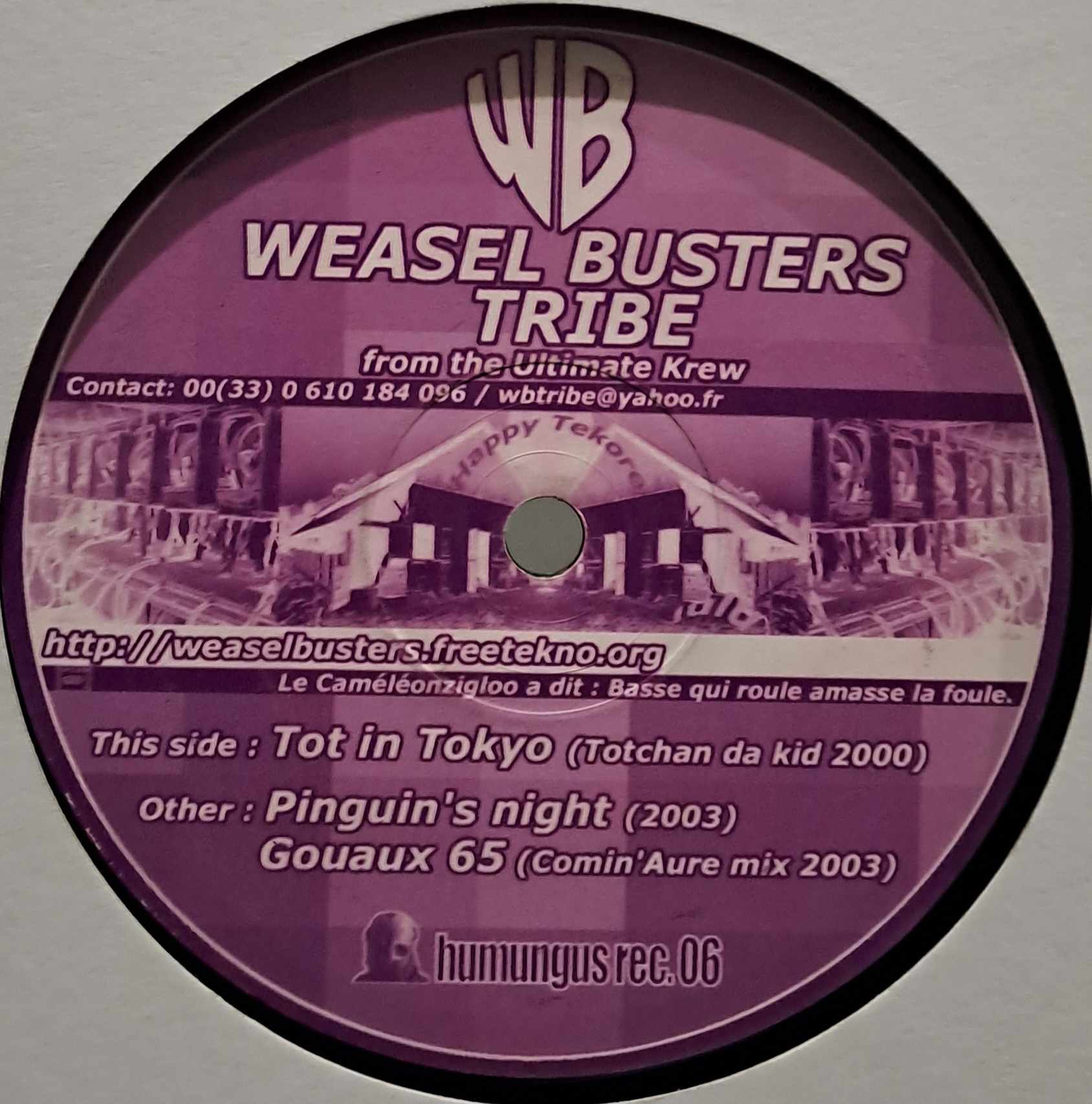 Humungus 06 - vinyle freetekno